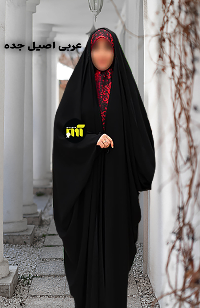 الگوی چادر جده عربی | آموزش دوخت چادر عربی شیک و راحت در خانه 2 Uncategorized عربی اصیل جده